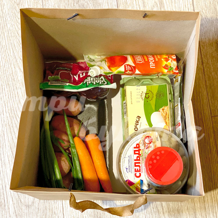 Набор «Селедка под шубой» (в бумажном пакете)